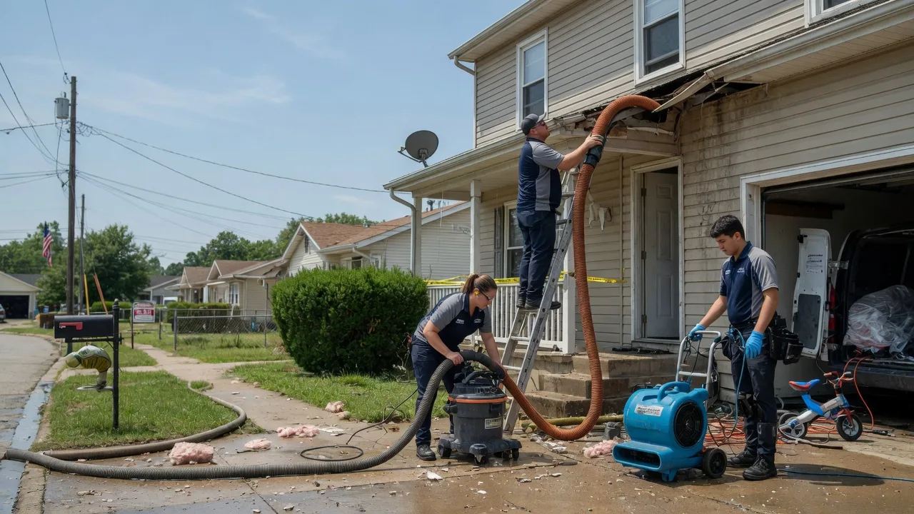 Water Damage Restoration in De Witt, MO near me